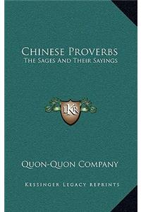 Chinese Proverbs