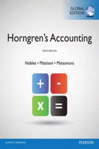 Horngren's Accounting Access Card, Global Edition