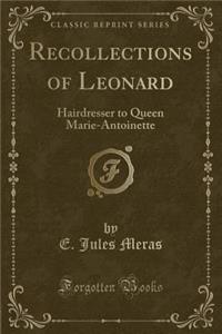 Recollections of Leonard