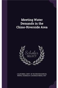 Meeting Water Demands in the Chino-Riverside Area