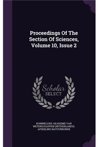 Proceedings of the Section of Sciences, Volume 10, Issue 2