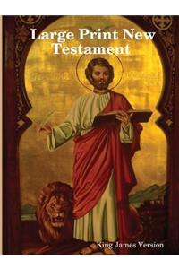 Large Print New Testament