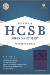 Super Giant Print Reference Bible-HCSB