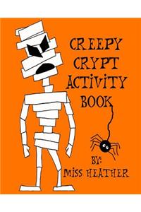 Creepy Crypt Activity Book