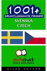 1001+ Grundlaggande Fraser Svenska - Czech