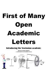 First of Many Open Academic Letters