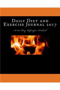 Daily Diet and Exercise Journal 2017