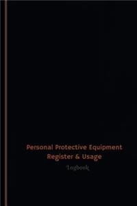 Personal Protective Equipment Register & Usage Log (Logbook, Journal - 120 pages