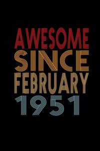 Awesome Since February 1951