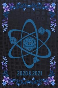 RPG D20 Dice Atom Bordgame Calendar