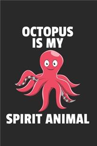 Octopus Krake Tintenfisch Notizbuch