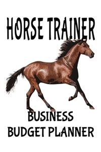 Horse Trainer Business Budget Planner