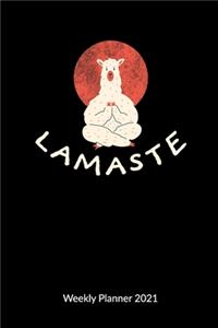 Lamaste. Weekly Planner 2021