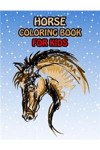 Horse Coloring Book For Kids