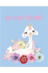 Cute Business Planner for Llama Lovers