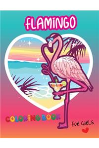 Flamingo Coloring Books for Girls