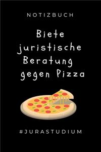 Notizbuch Biete Juristische Beratung Gegen Pizza #jurastudium