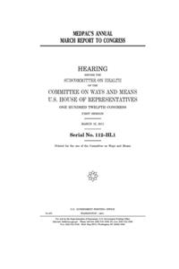 MedPAC's annual March report to Congress