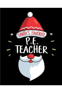 Santa's favorite P.E. Teacher