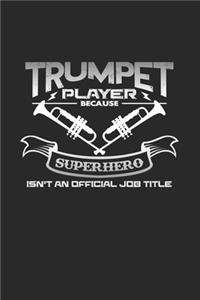 Trumpet player superhero