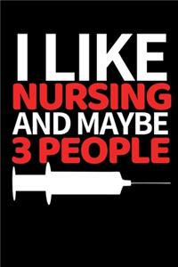 I Like Nursing And Maybe 3 People