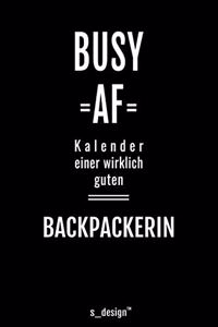 Kalender für Backpacker / Backpackerin