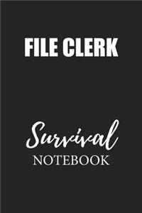 File Clerk Survival Notebook