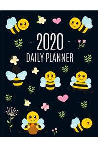 Honey Bee Daily Planner 2020