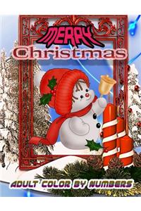 Merry Christmas Adult Color By Numbers