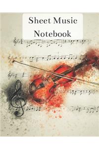 Sheet Music Notebook