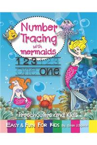 Number Tracing with Mermaids