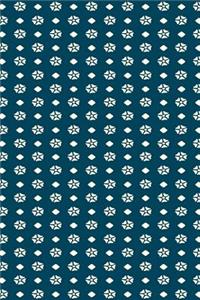 Pretty Journal Dots Diamonds Pattern Design