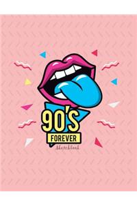 90's forever sketchbook