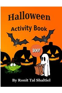 Halloween activity book