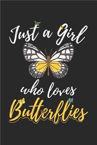 Just A Girl Who Loves Butterflies