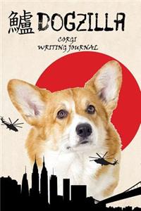 Dogzilla Corgi Writing Journal