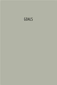 Goals Journal