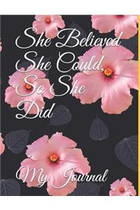 She Believed She Could, So She Did