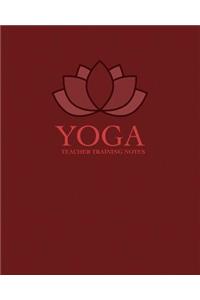Yoga Teacher Training Composition Notebook/Journal