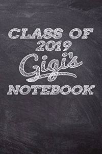 Class of 2019 Gigi's Notebook
