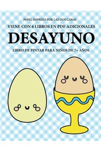 Libro de pintar para niños de 7+ años (Desayuno)