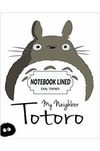 Notebook Lined Totoro: Notebook Journal Diary: 1
