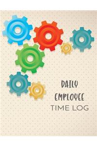 Daily Employee Time Log
