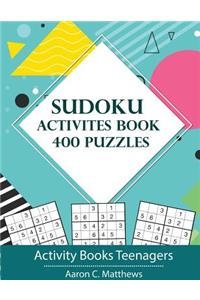 Sudoku Activites Book 400 Puzzles