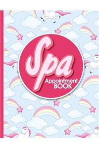 Spa Appointment Book