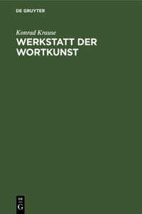 Werkstatt Der Wortkunst