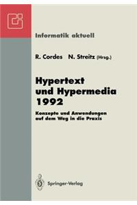 Hypertext Und Hypermedia 1992