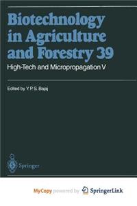 High-Tech and Micropropagation V