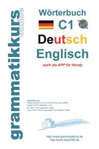 Wörterbuch C1 Deutsch - Englisch