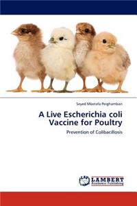 A Live Escherichia coli Vaccine for Poultry